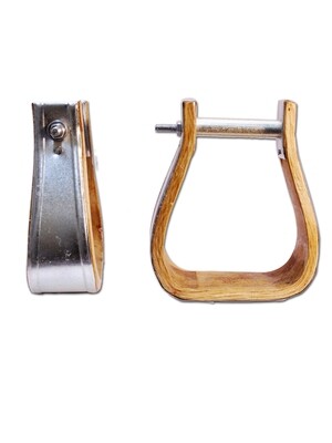 Tin Bound Visalia Overshoe Stirrups