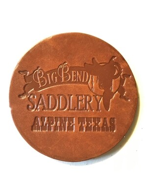 Big Bend Saddlery Logo Coasters