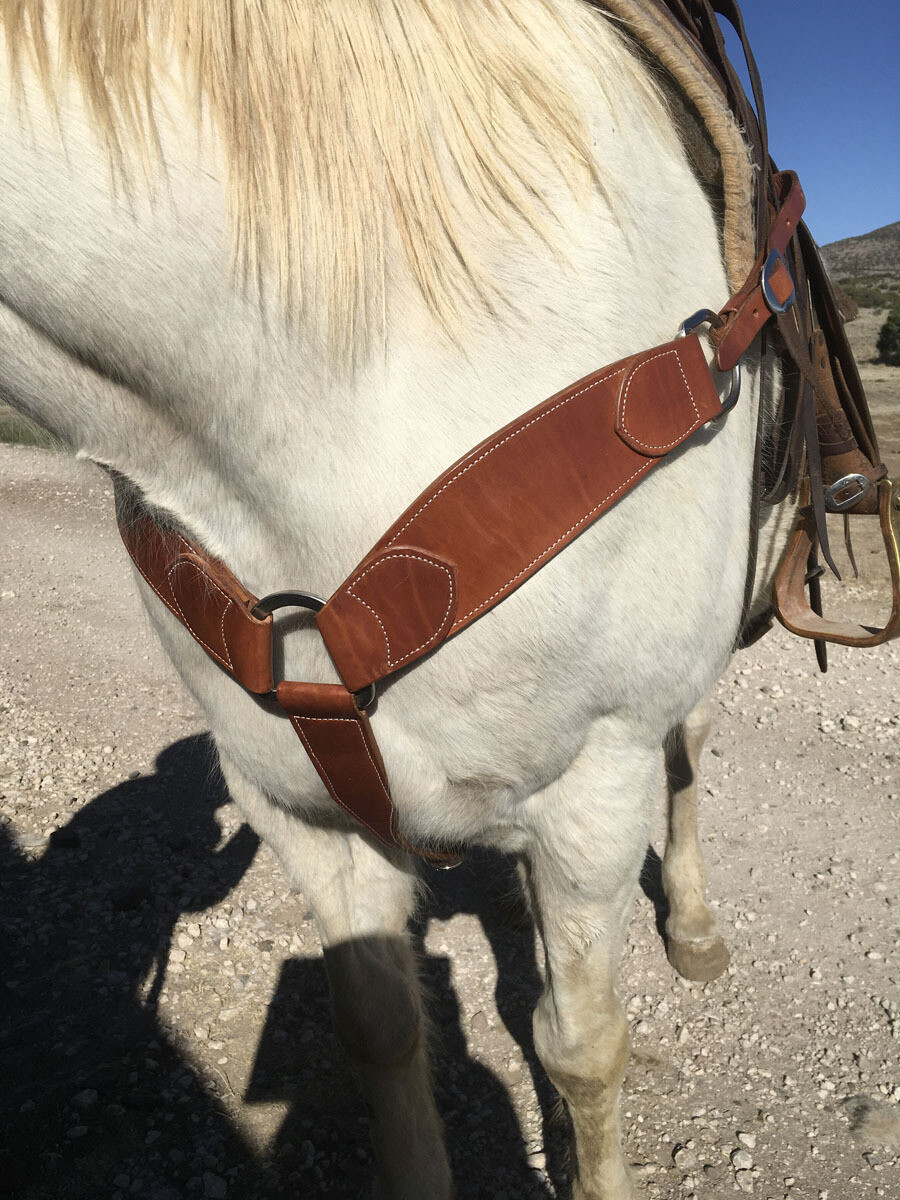 Plain Three Ring Breast Collar