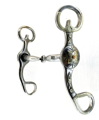 Snaffle Shank with Floral CP201