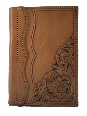 Tally Book Corner Carved 