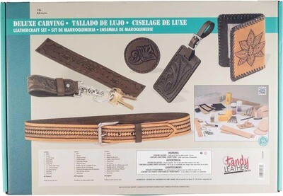 Deluxe Carving Leather Set
