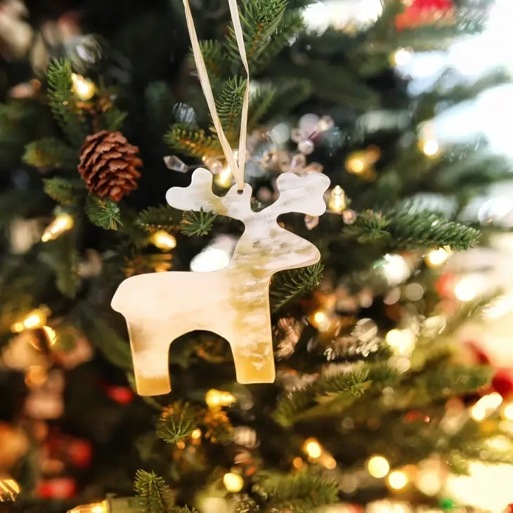 Deer Cow Horn Ornament