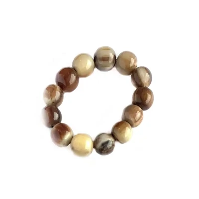Cow Horn Bead Bracelet