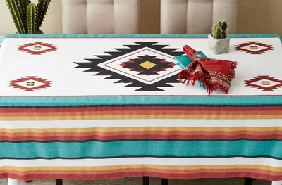 Painted Plateau Tablecloth