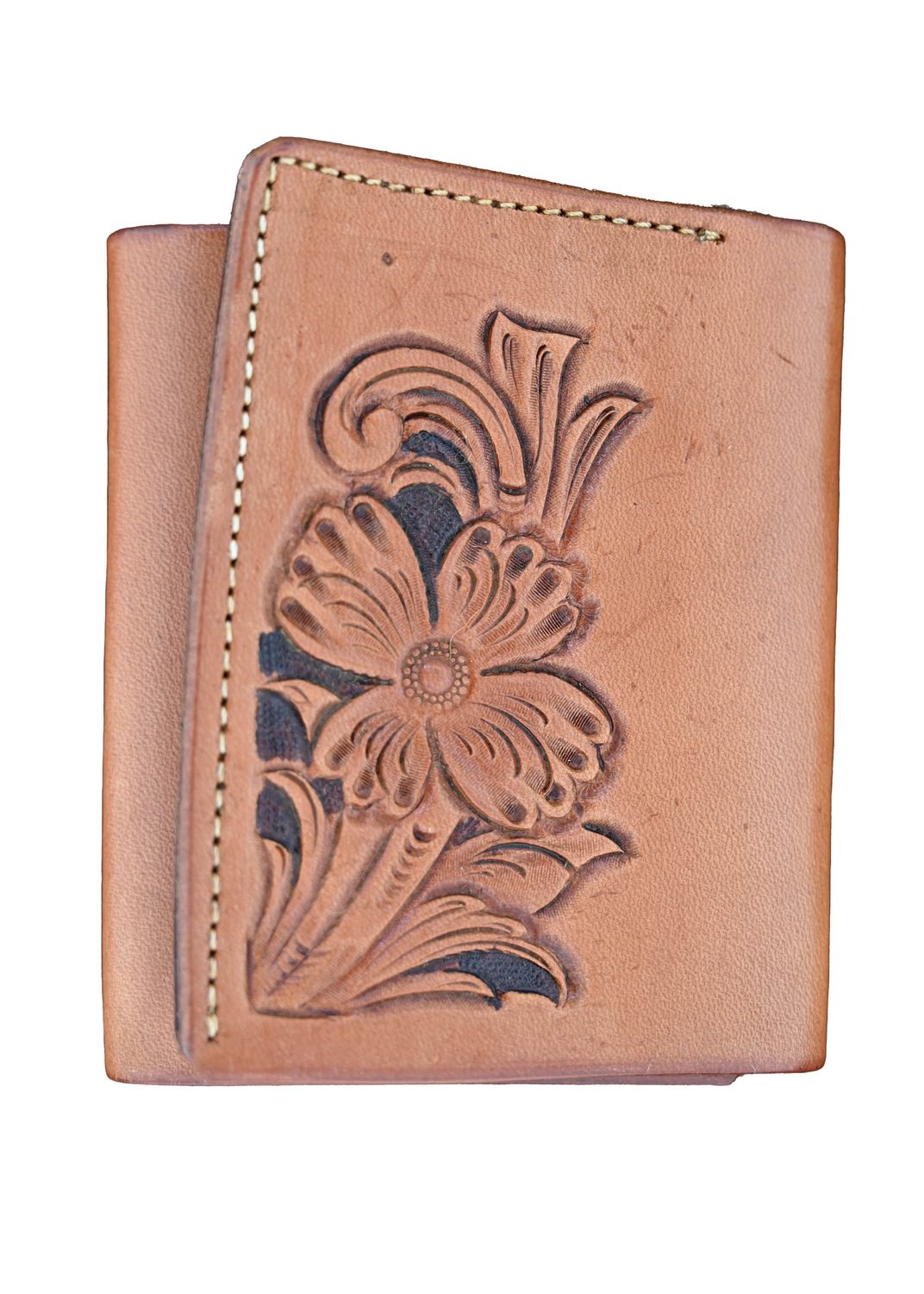 Trifold Wallet Corner Carve