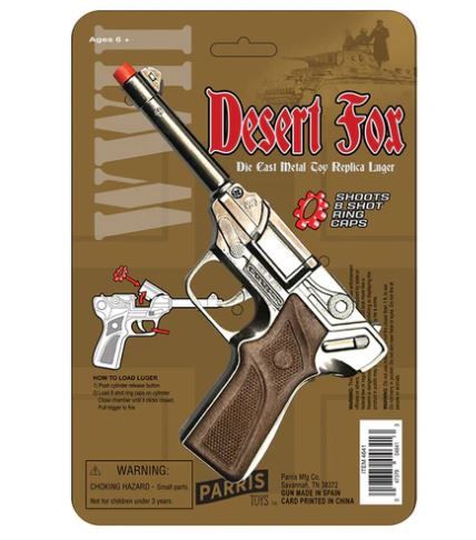 Desert Fox Carded Luger