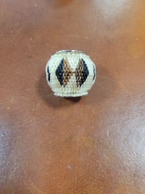 Horse Hair Scarf slide Natural #3