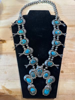 Vintage Morenci Squash Blossom