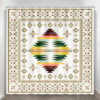 Mesa Off-White Shower Curtain