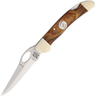 3.75&quot;  Cowhand Walnut Lockback