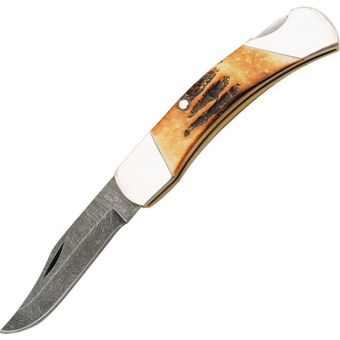 3.75&quot; Midsize India Stag Lockback