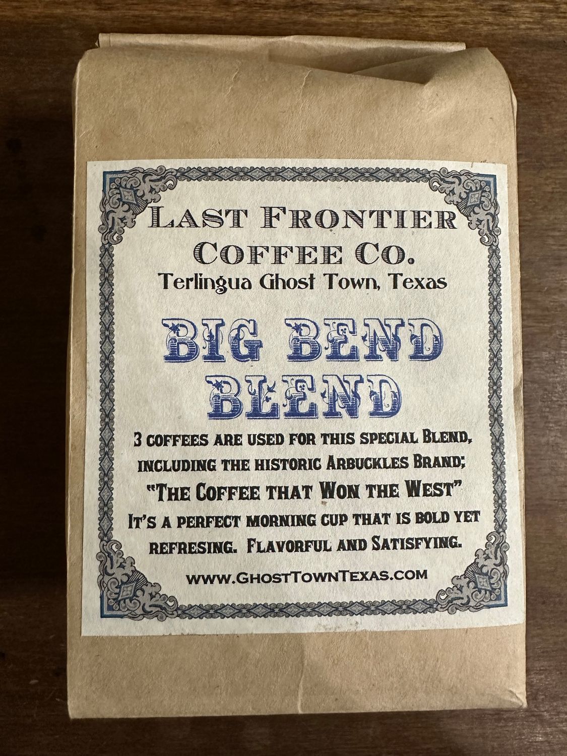Big Bend Blend Coffee Wholebean