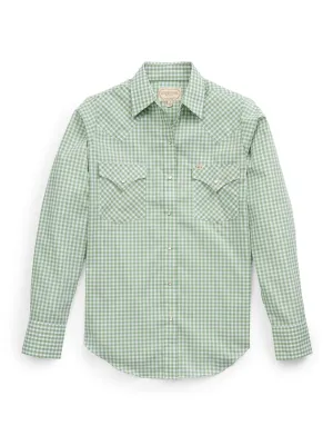 Women&#39;s Sagebrush Gingham Long Sleeve Snap Shirt
