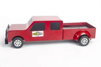 Red Dually Truck