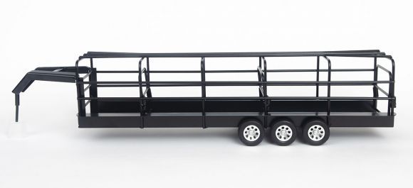 Long Gooseneck Trailer w/ Split Gates