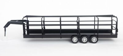 Long Gooseneck Trailer w/ Split Gates
