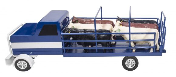 Blue Cattle Truck 