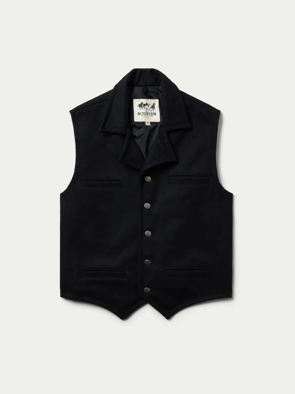 Black Cattle Baron Vest
