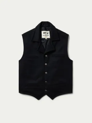 Black Cattle Baron Vest