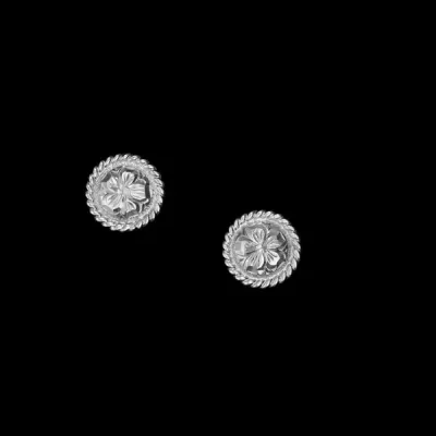 011-002 Heirloom Silver Conchos