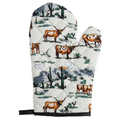 Ranch Life Color Oven Mitt Single