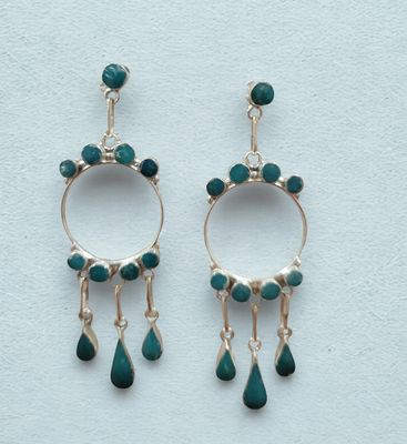 David Othole Zuni Earrings