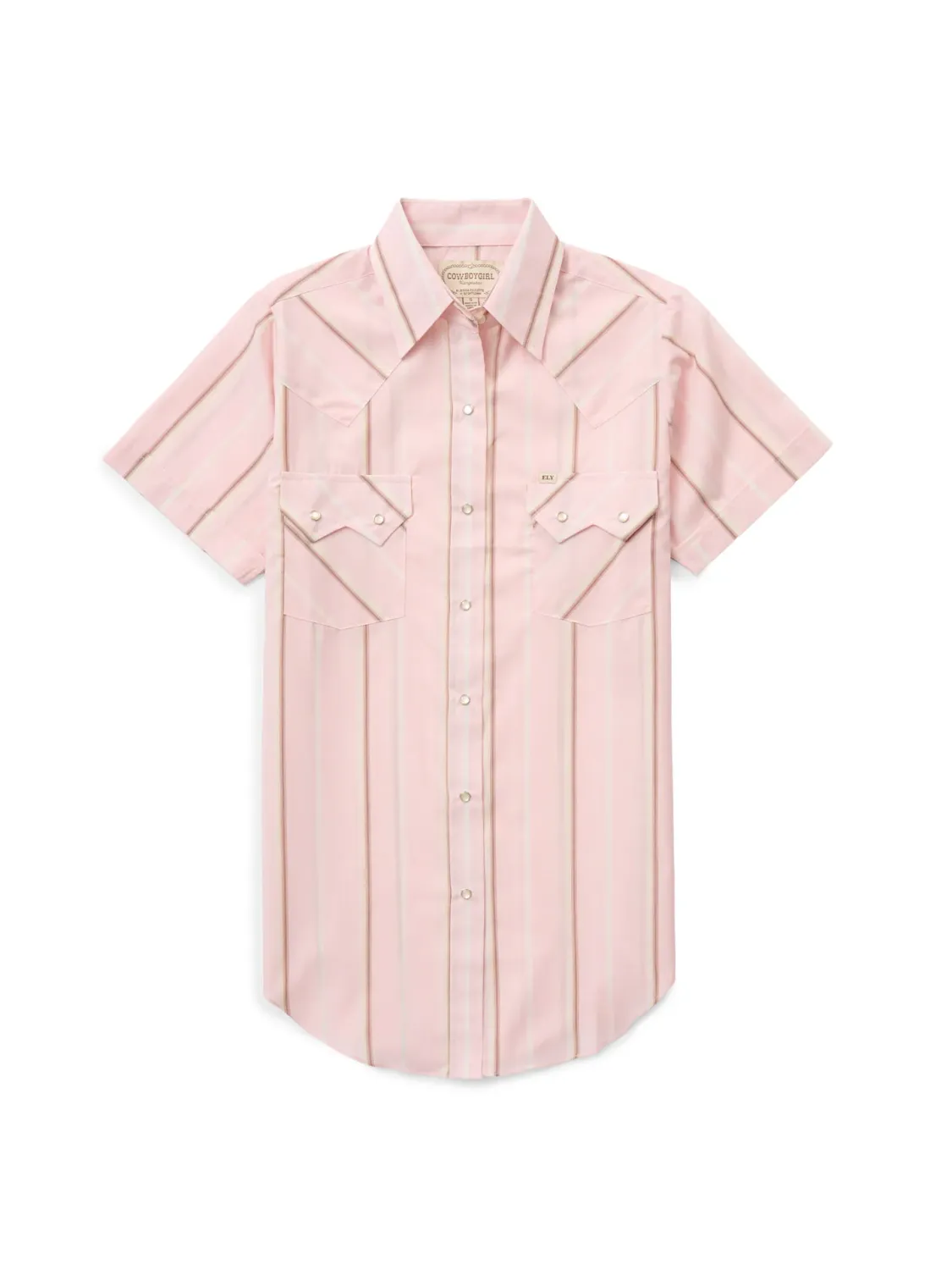 Women's Shortsleeve Blossom Stripe Shirt