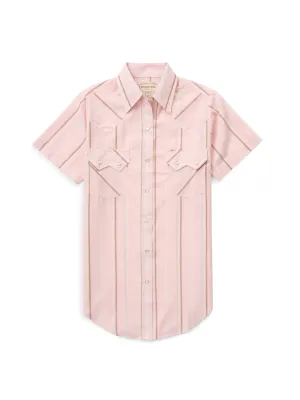 Women's Shortsleeve Blossom Stripe Shirt