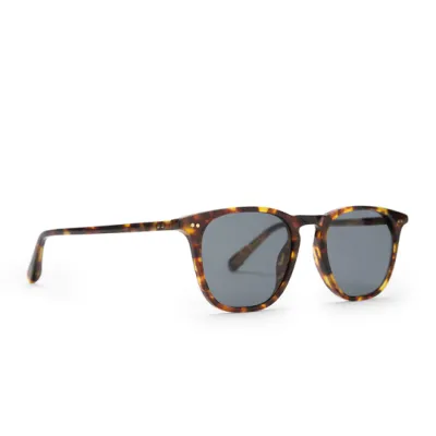 Maxwell -Amber Tortoise Grey Polarized Sunglasses