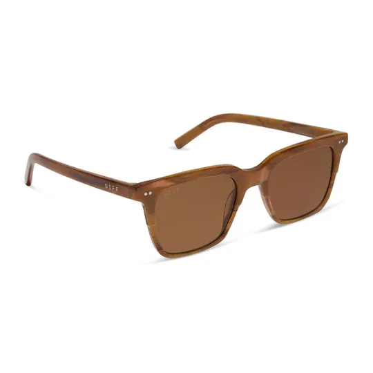 Billie - Longhorn Brown Polarized Sunglasses