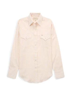 Women's Longsleeve Buttermilk Gingham
