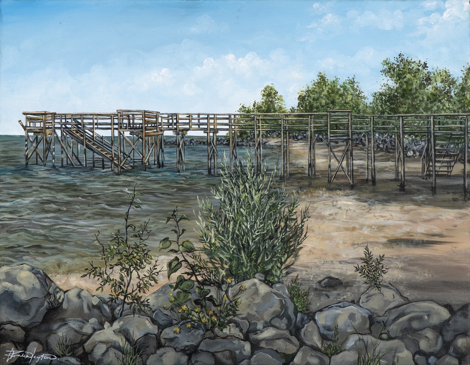 &quot;The Beloved Pier&quot; - Sandy Hook
