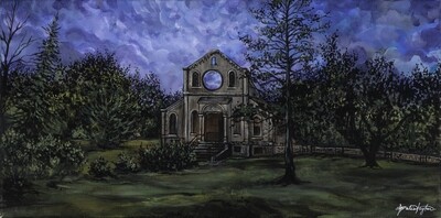 &quot;Lady at Dusk&quot; - Trappist Monastery