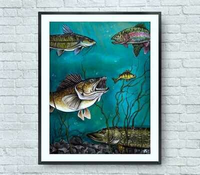 &quot;Freshwater Frenzy&quot; - Local Treasures