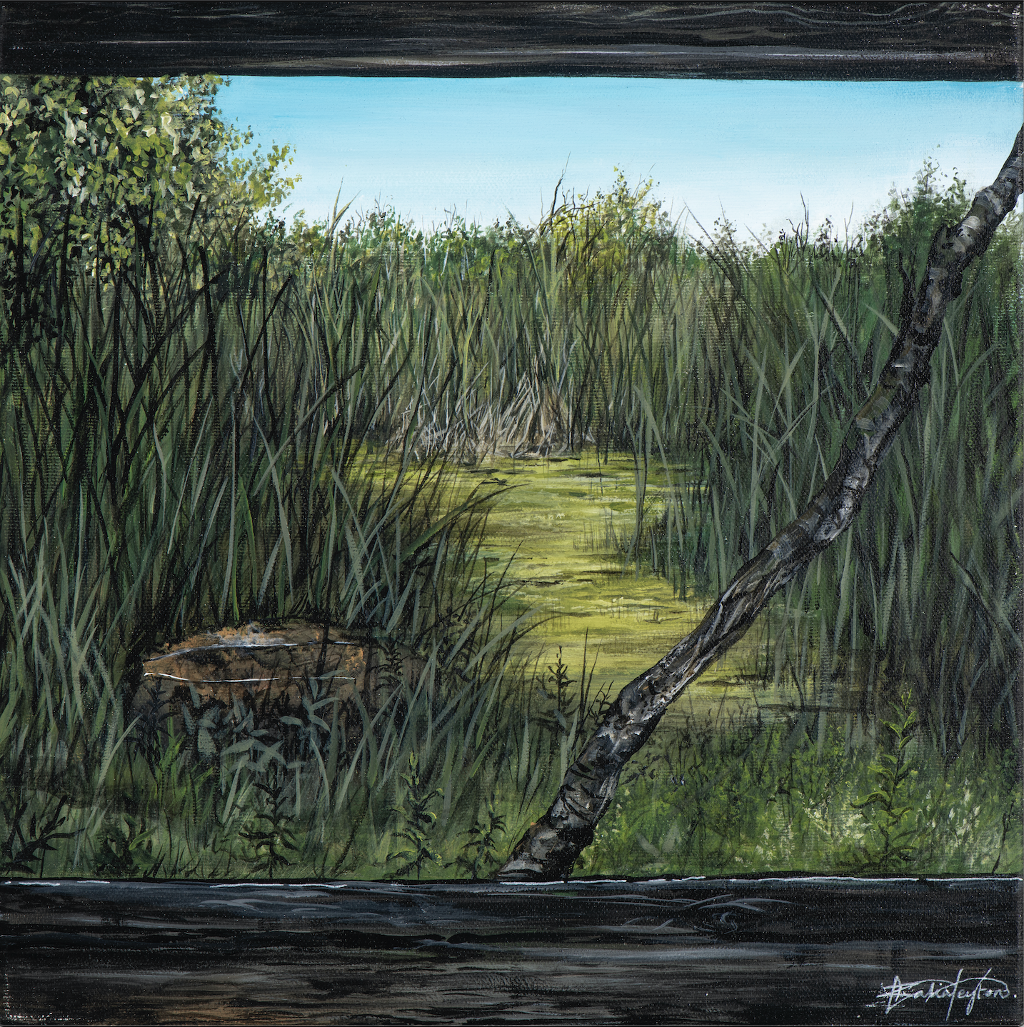 &quot;Alive&quot; - Fort Whyte, En Plein Air Manitoba