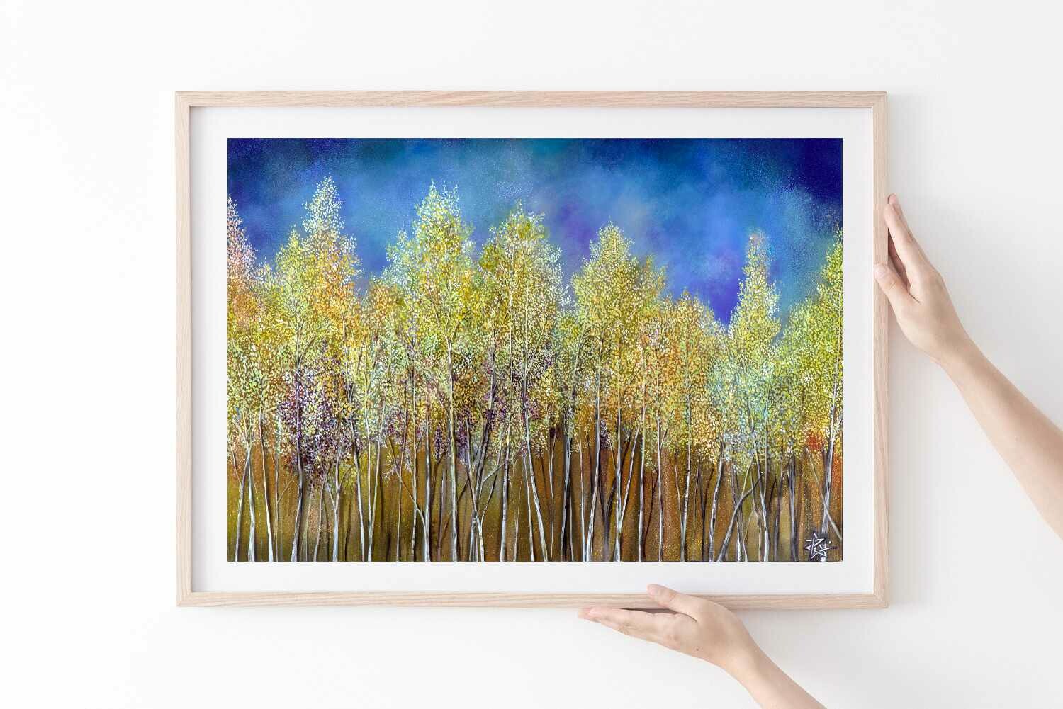 &quot;Nature&#39;s Paintbox - Acrylic on Canvas, Abstract Impressionist piece