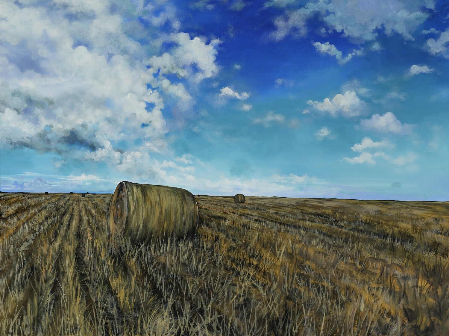 &quot;September Sky&quot; - St. Francis Xavier, En Plein air, MB