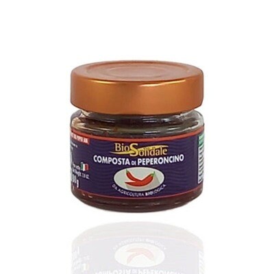 Bio Solidale / Hot Pepper Cream - ORGANIC CHILI PEPPERS COMPOTE - 80g