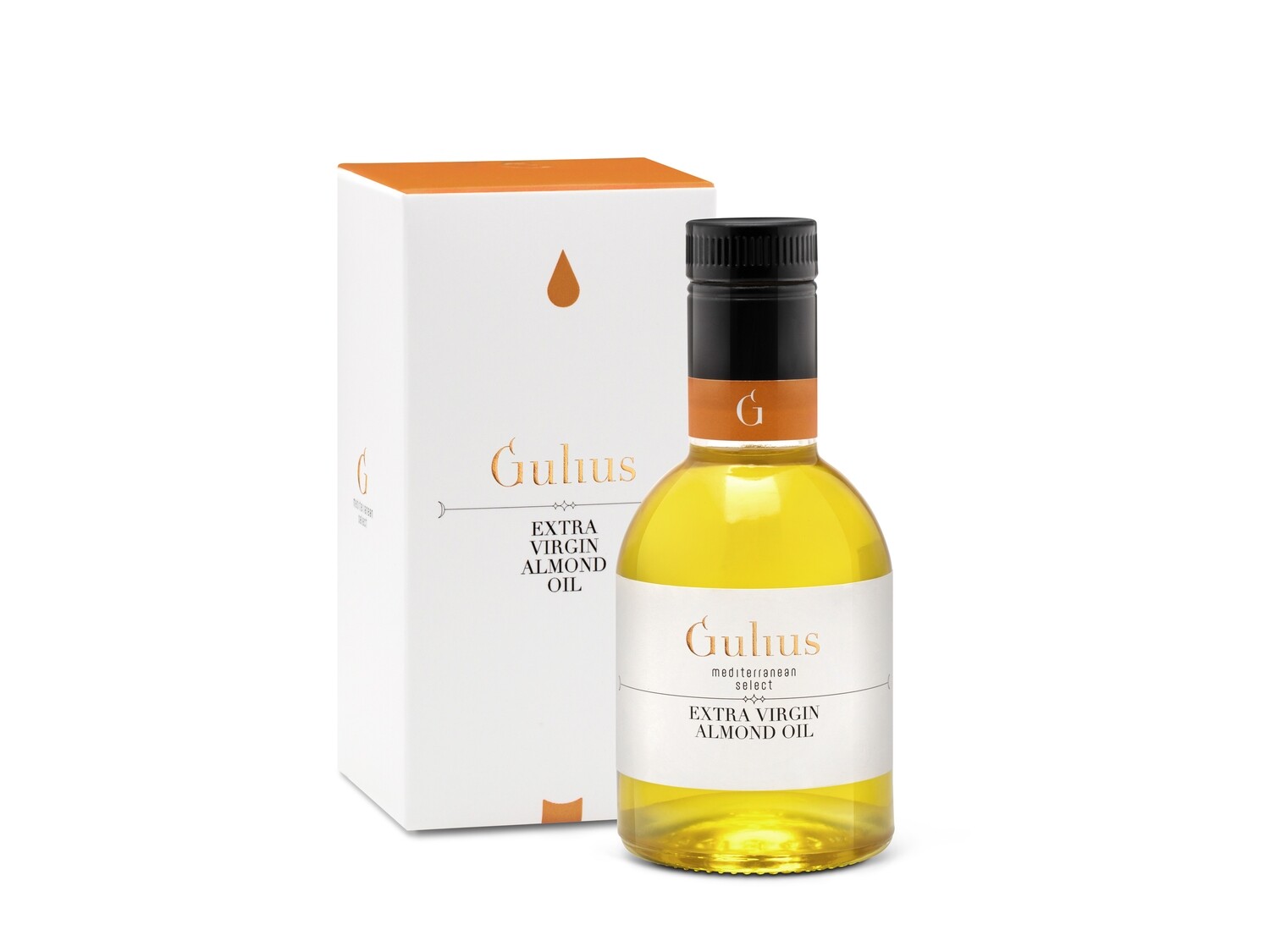 Gulius Gourmet / Bio - EXTRA VIRGIN ALMOND OIL  - 100% BIODYNAMIC / ORGANIC - 250ml