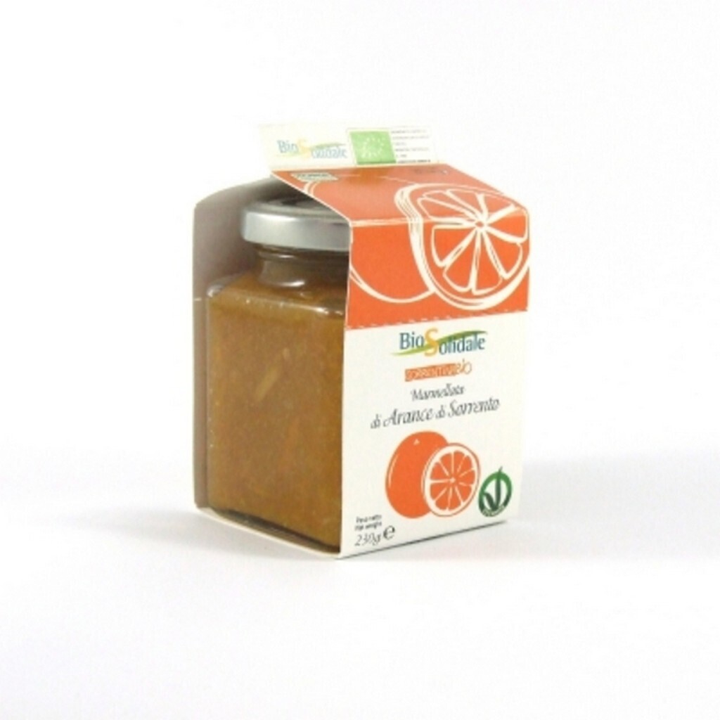 BIO Solidale / Marmalade - ORGANIC ORANGE EXTRA MARMALADE - 230g