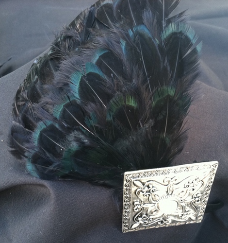 Black Feather Headband