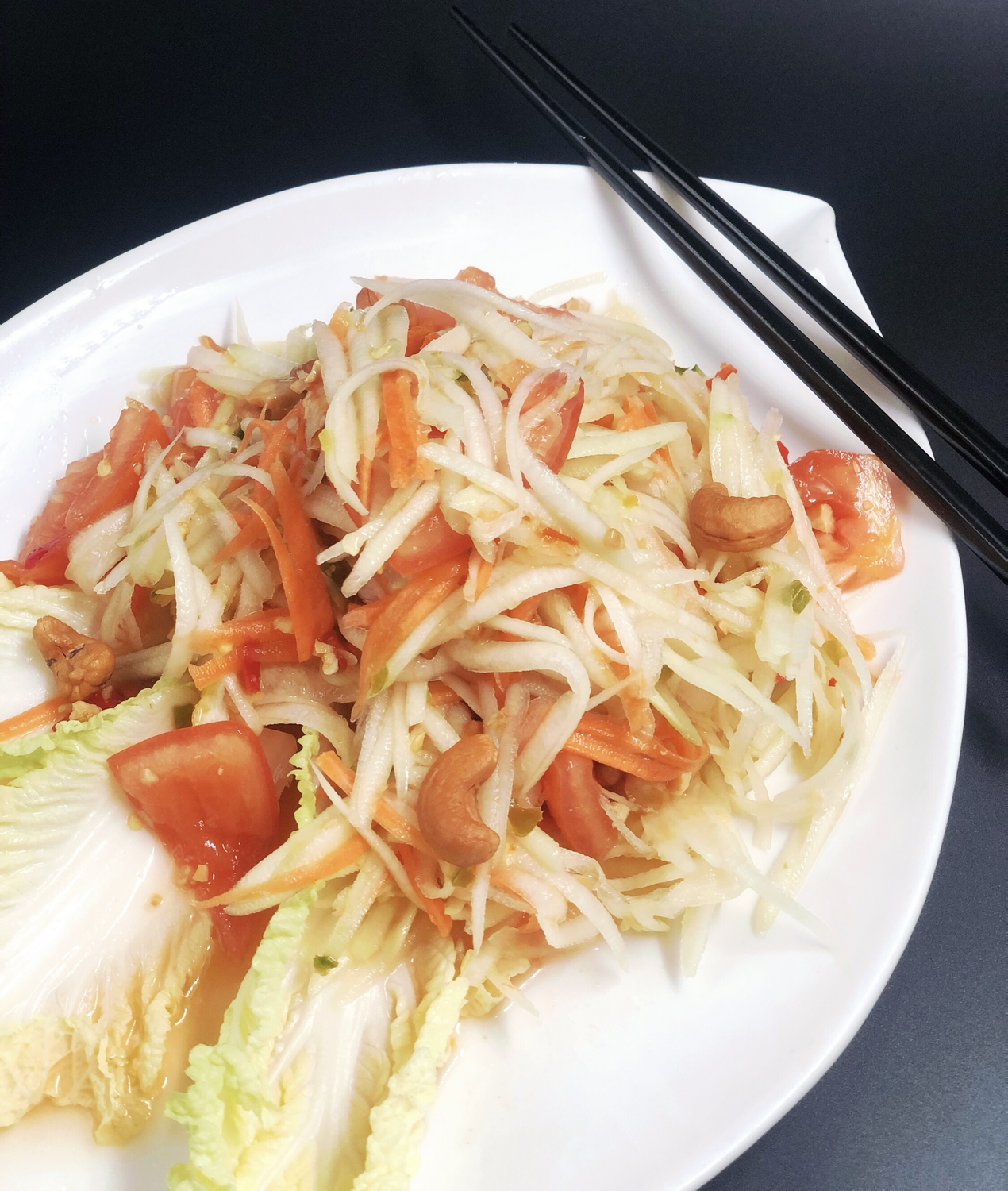 35. SOM TAM THAI (PAPAYA SALAD)