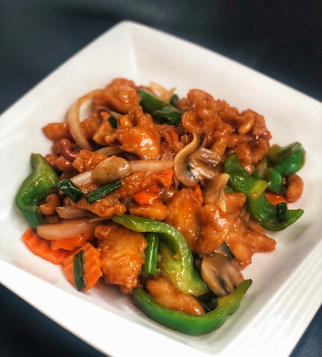 43. CHICKEN WITH CASHEW NUTS