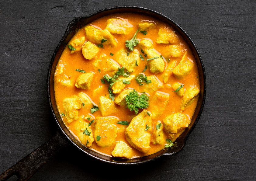 46. CHICKEN CURRY