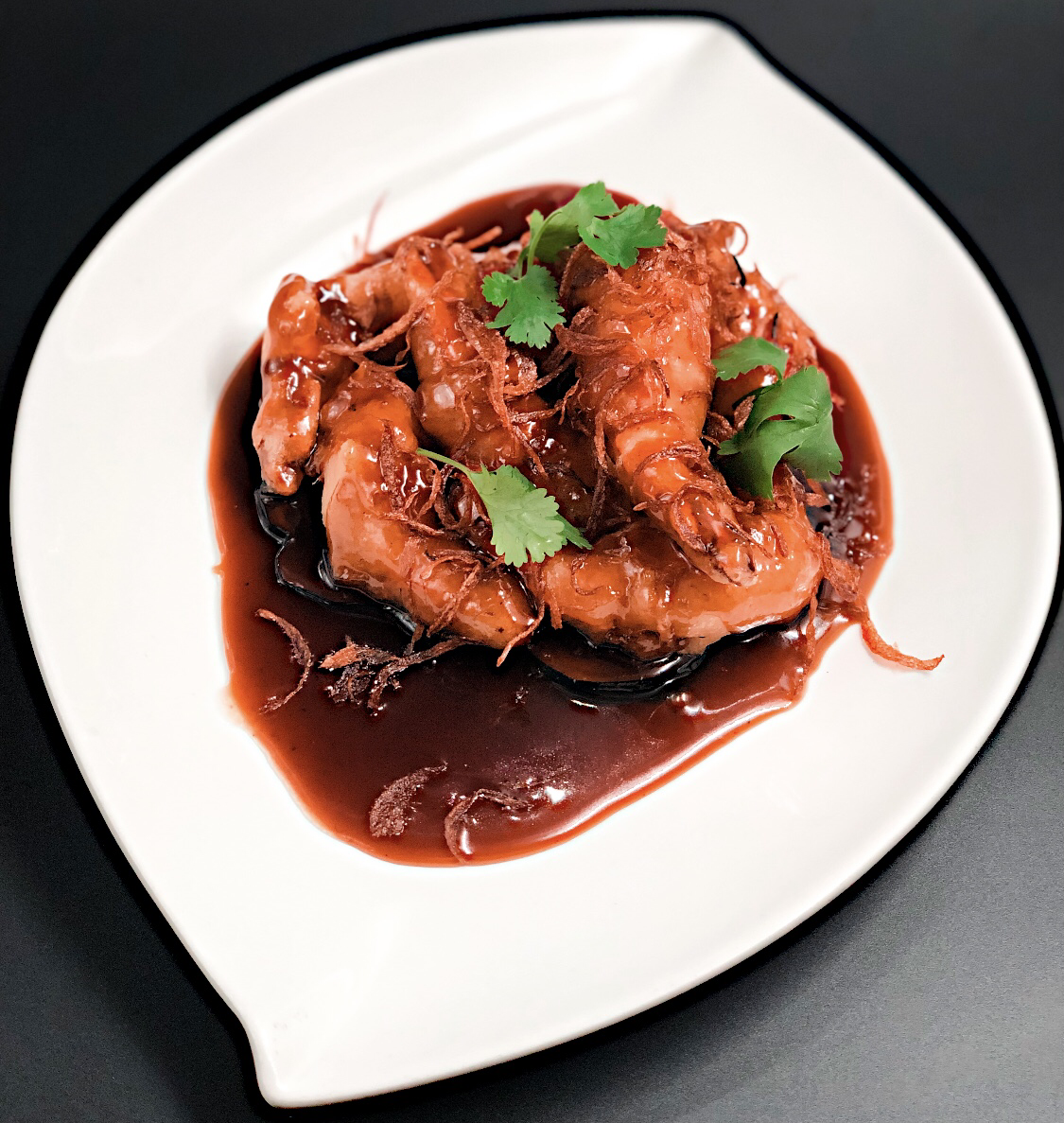 67. PRAWNS TAMARIN SAUCE