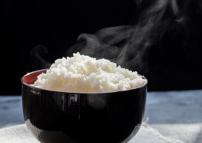 112. STEAMED RICE