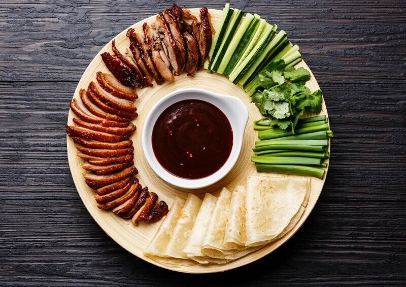 32. WHOLE PEKING DUCK (24 pancakes)