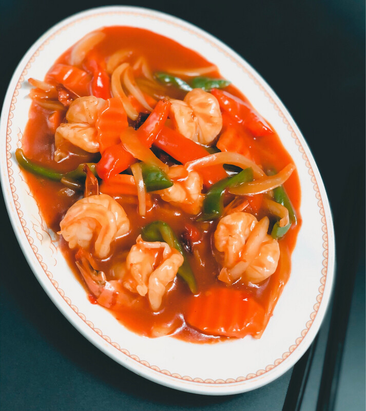 69. PRAWNS SZECHUAN STYLE