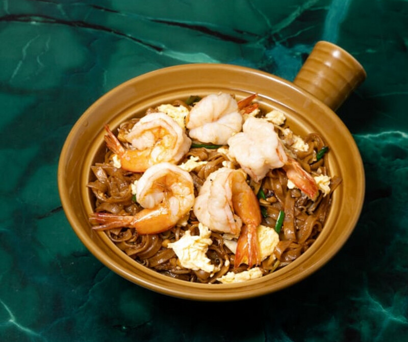 105. PAD THAI NOODLES WITH PRAWNS (5 PRAWNS)